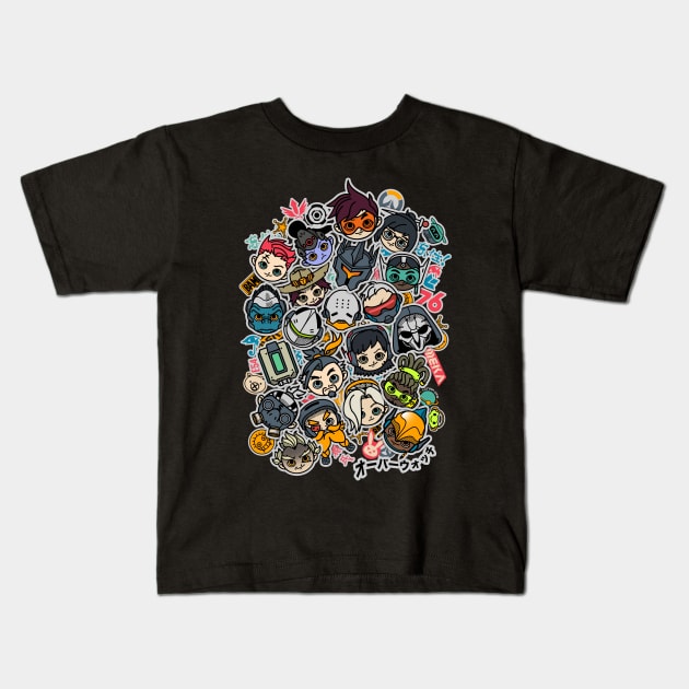 Overcute Kids T-Shirt by AdamWorks